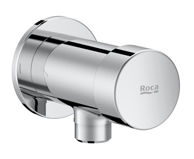 Roca FLUENT Bateria pisuarowa czasowa natynkowa, z dopływem z góry, wersja ECO (A5A9D24C00)